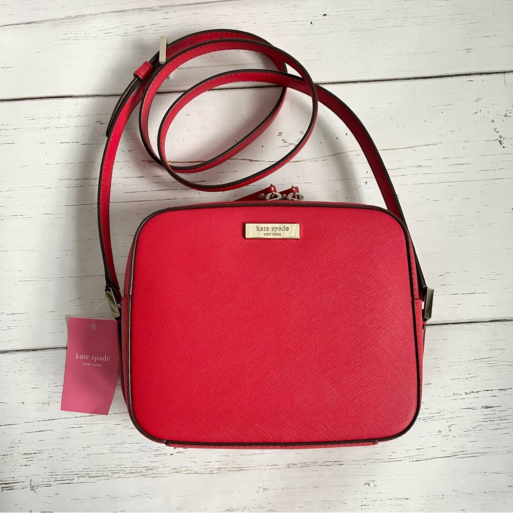 Kate Spade Cammie crossbody in hot chili red - new